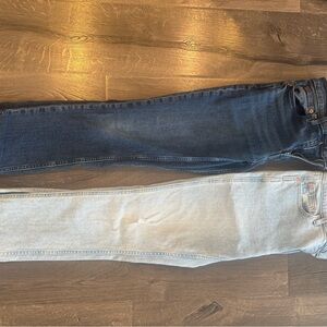GAP Vintage Slim Mid Rise  Blue Jeans- set of 2!